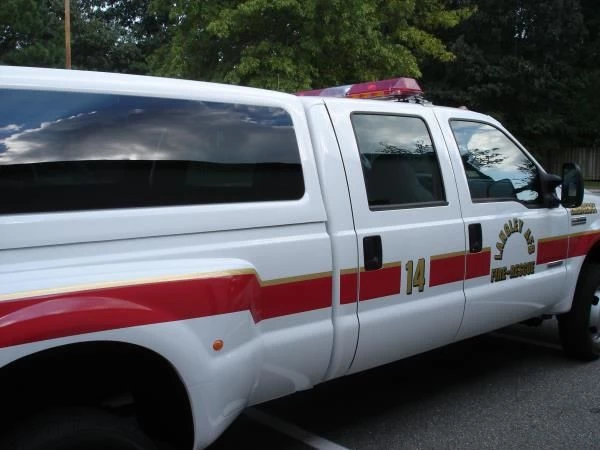 EVR012 - Custom Emergency Vehicle Reflective Striping & Chevron for Government