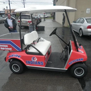 Ketcham Golf Cart Wrap