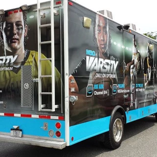 Varsity Truck Wrap