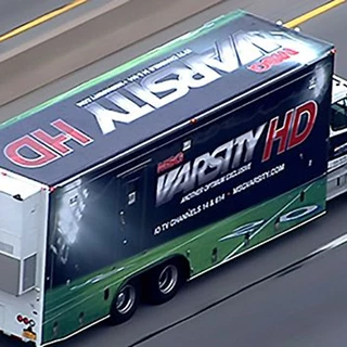 Truck wrap for MSG Varsity HD