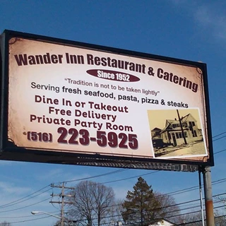 Wander Inn Signage